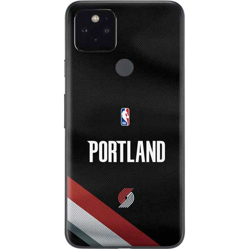 NBA Portland Trail Blazers Jersey Google Pixel 5 Skin